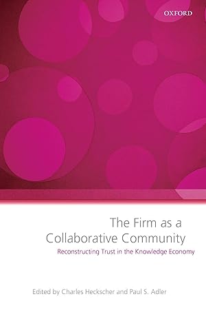 Seller image for The Firm as a Collaborative Community for sale by moluna
