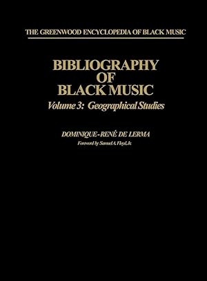 Bild des Verkufers fr Bibliography of Black Music, Volume 3 zum Verkauf von moluna