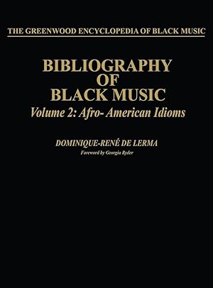 Bild des Verkufers fr Bibliography of Black Music, Volume 2 zum Verkauf von moluna