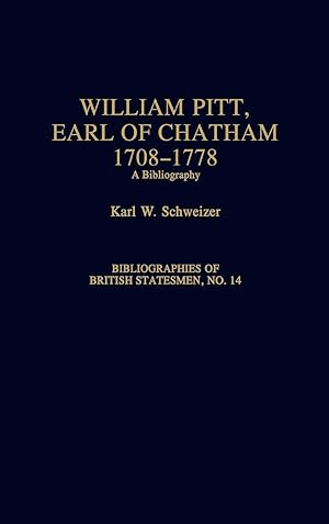 Imagen del vendedor de William Pitt, Earl of Chatham, 1708-1778 a la venta por moluna