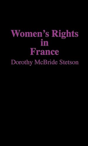 Immagine del venditore per Women\ s Rights in France venduto da moluna