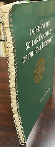 Seller image for Order for the Solemn Exposition of the Holy Eucharist: Music Accompaniment for sale by BookMarx Bookstore