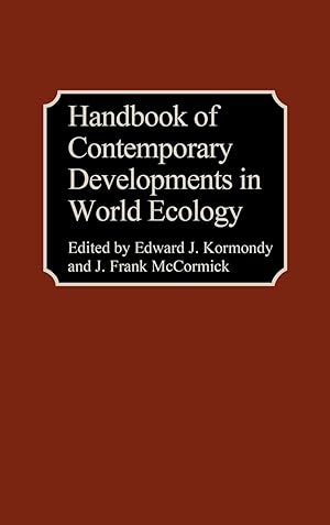 Seller image for Handbook of Contemporary Developments in World Ecology for sale by moluna