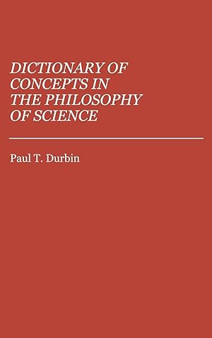 Seller image for Dictionary of Concepts in the Philosophy of Science for sale by moluna