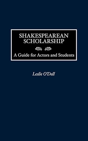 Seller image for Shakespearean Scholarship for sale by moluna