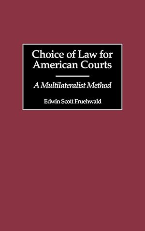 Bild des Verkufers fr Choice of Law for American Courts zum Verkauf von moluna