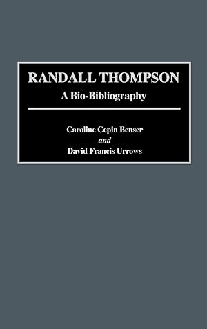 Seller image for Randall Thompson for sale by moluna