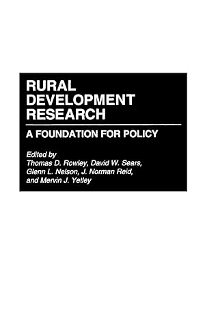Seller image for Rural Development Research for sale by moluna