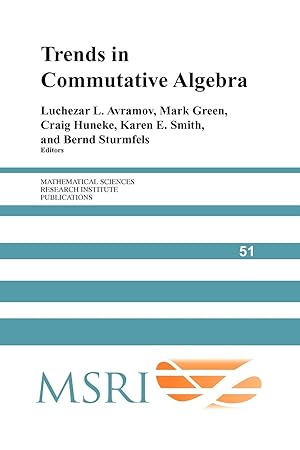 Seller image for Trends in Commutative Algebra for sale by moluna