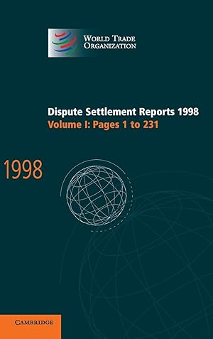 Imagen del vendedor de Dispute Settlement Reports 1998 a la venta por moluna