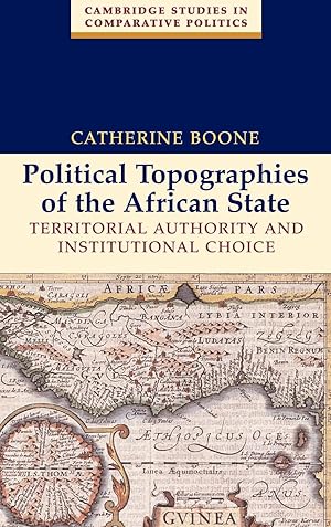 Imagen del vendedor de Political Topographies of the African State a la venta por moluna