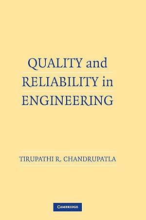 Immagine del venditore per Quality and Reliability in Engineering venduto da moluna