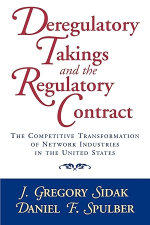 Seller image for Deregulatory Takings and the Regulatory Contract for sale by moluna