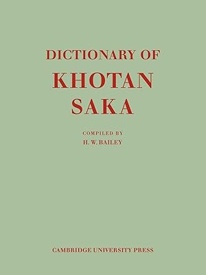 Seller image for Dictionary of Khotan Saka for sale by moluna