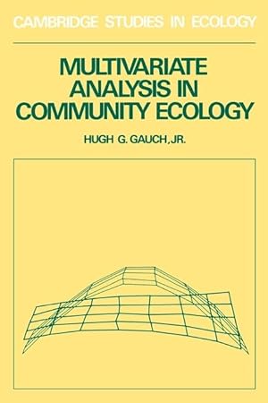 Image du vendeur pour Multivariate Analysis in Community Ecology mis en vente par moluna