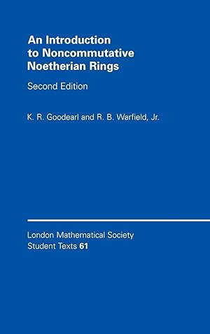 Bild des Verkufers fr An Introduction to Noncommutative Noetherian Rings zum Verkauf von moluna