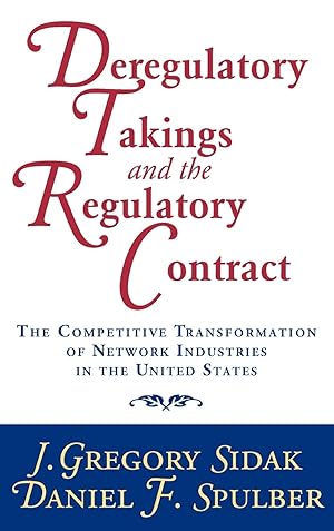 Imagen del vendedor de Deregulatory Takings and the Regulatory Contract a la venta por moluna