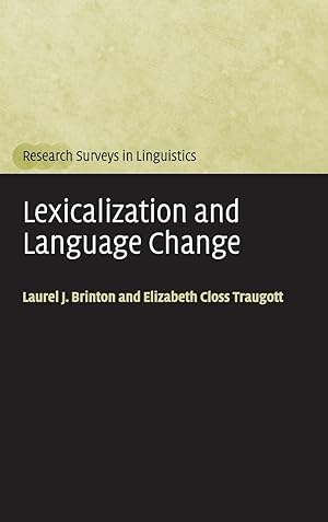 Image du vendeur pour Lexicalization and Language Change mis en vente par moluna