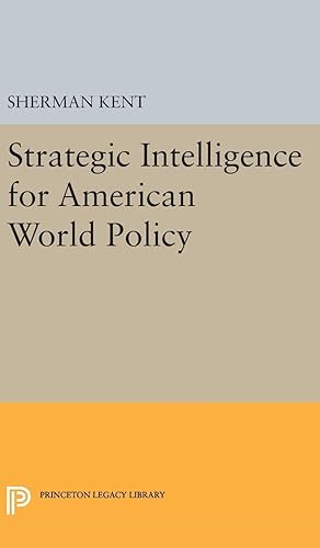 Image du vendeur pour Strategic Intelligence for American World Policy mis en vente par moluna