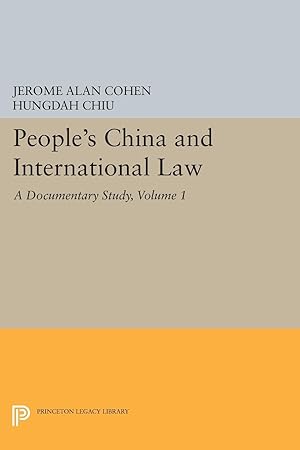 Bild des Verkufers fr People\ s China and International Law, Volume 1 zum Verkauf von moluna