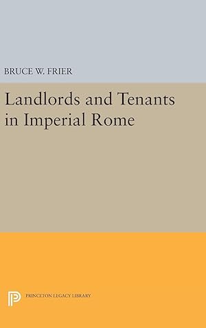 Imagen del vendedor de Landlords and Tenants in Imperial Rome a la venta por moluna