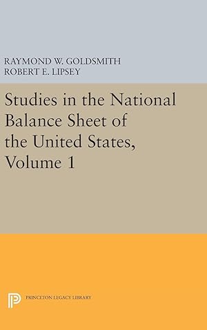 Seller image for Studies in the National Balance Sheet of the United States, Volume 1 for sale by moluna