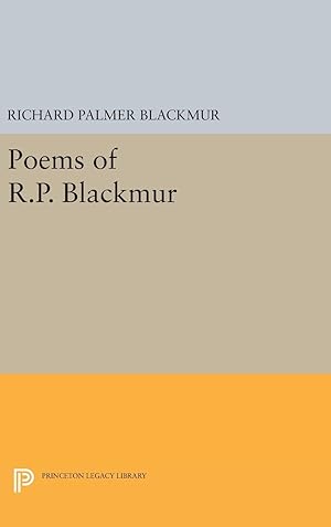 Bild des Verkufers fr Poems of R.P. Blackmur zum Verkauf von moluna