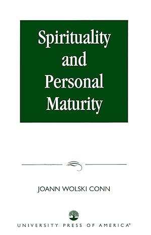 Bild des Verkufers fr Spirituality and Personal Maturity zum Verkauf von moluna