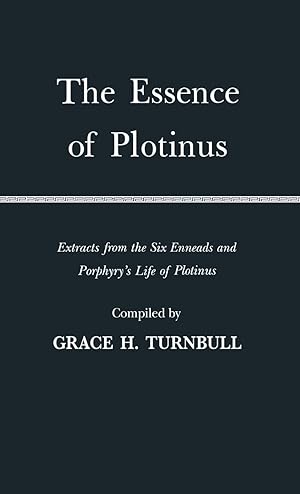 Image du vendeur pour The Essence of Plotinus mis en vente par moluna