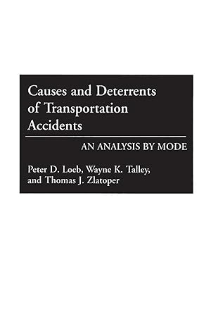 Image du vendeur pour Causes and Deterrents of Transportation Accidents mis en vente par moluna