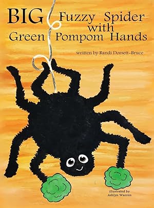 Seller image for Big Fuzzy Spider with Green Pompom Hands for sale by moluna