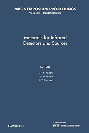 Image du vendeur pour Materials for Infrared Detectors and Sources mis en vente par moluna