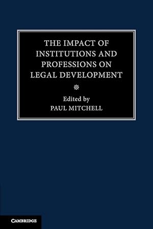 Seller image for The Impact of Institutions and Professions on Legal Development for sale by moluna