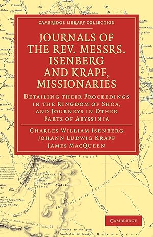 Immagine del venditore per Journals of the REV. Messrs Isenberg and Krapf, Missionaries of the Church Missionary Society venduto da moluna