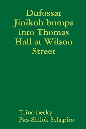 Seller image for Dufossat Jinikoh bumps into Thomas Hall at Wilson Street for sale by moluna