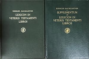 Immagine del venditore per Lexicon in Veteris Testamenti Libros. / Wrterbuch zum Hebraschen (+ Armischen Teil des) Alten Testament in Deutscher und Englischer Sprache. / A Dictionary of the Hebrew (+ Aramaic Parts of the) Old Testament in English and German. WITH: Supplementum ad Lexicon in Veteris Testamenti Libros. Lexicon Germanico-Hebraicum (-Armaicum) et Correctiones Additatementaque I.A. Continens venduto da Antiquariaat Schot