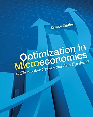 Imagen del vendedor de Optimization in Microeconomics a la venta por moluna