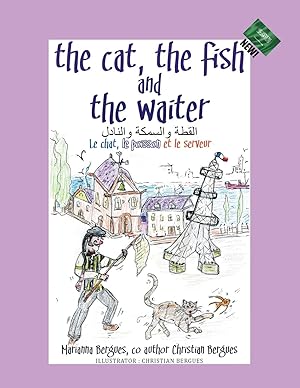 Bild des Verkufers fr The Cat, the Fish and the Waiter (Arabic Edition) zum Verkauf von moluna