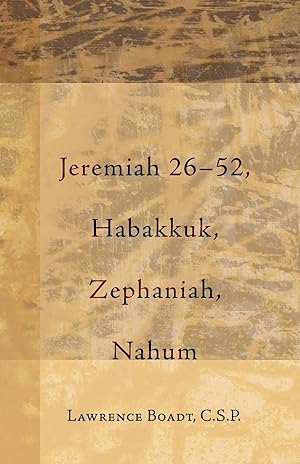 Imagen del vendedor de Jeremiah 26-52, Habakkuk, Zephaniah, Nahum a la venta por moluna
