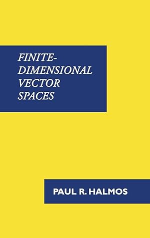 Immagine del venditore per Finite-Dimensional Vector Spaces venduto da moluna