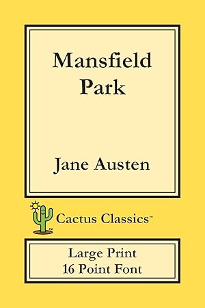 Bild des Verkufers fr Mansfield Park (Cactus Classics Large Print) zum Verkauf von moluna