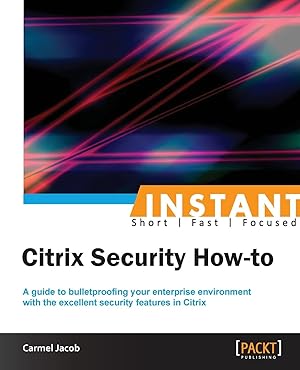 Bild des Verkufers fr Instant Citrix Security How-to zum Verkauf von moluna