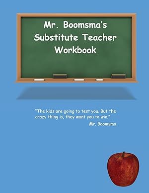 Seller image for Mr. Boomsma\ s Substitute Teacher Workbook for sale by moluna