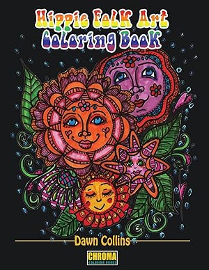 Imagen del vendedor de Hippie Folk Art Coloring Book a la venta por moluna