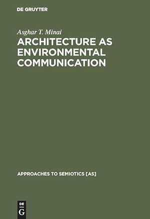 Imagen del vendedor de Architecture as Environmental Communication a la venta por moluna