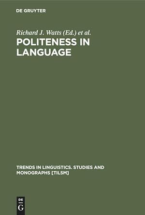 Seller image for Politeness in Language for sale by moluna