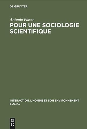 Seller image for Pour une sociologie scientifique for sale by moluna