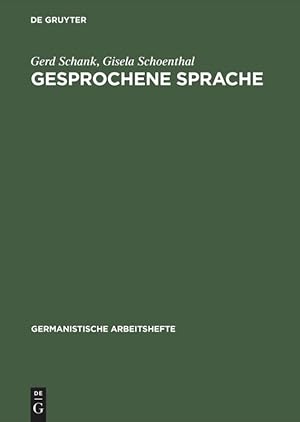 Seller image for Gesprochene Sprache for sale by moluna