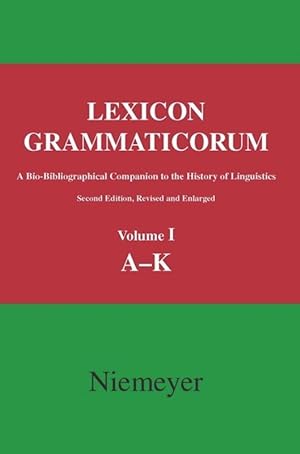 Immagine del venditore per Lexicon Grammaticorum venduto da moluna