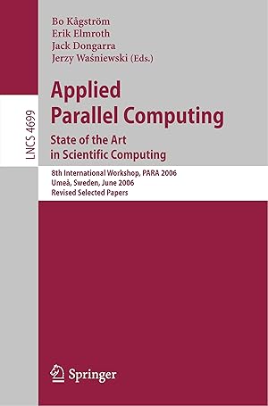 Bild des Verkufers fr Applied Parallel Computing zum Verkauf von moluna